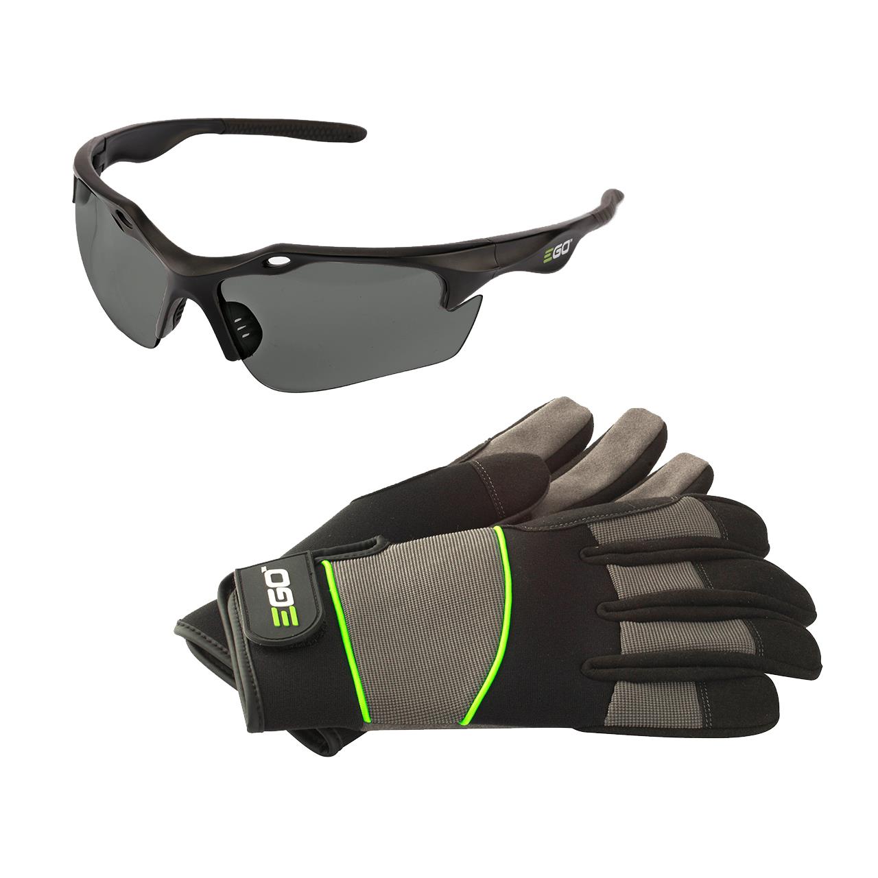 100001816 Schutzbrille + Arbeitshandschuh GSV021E-XL