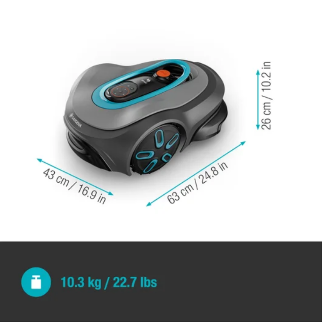 Mähroboter smart SILENO max 1.500 m²
