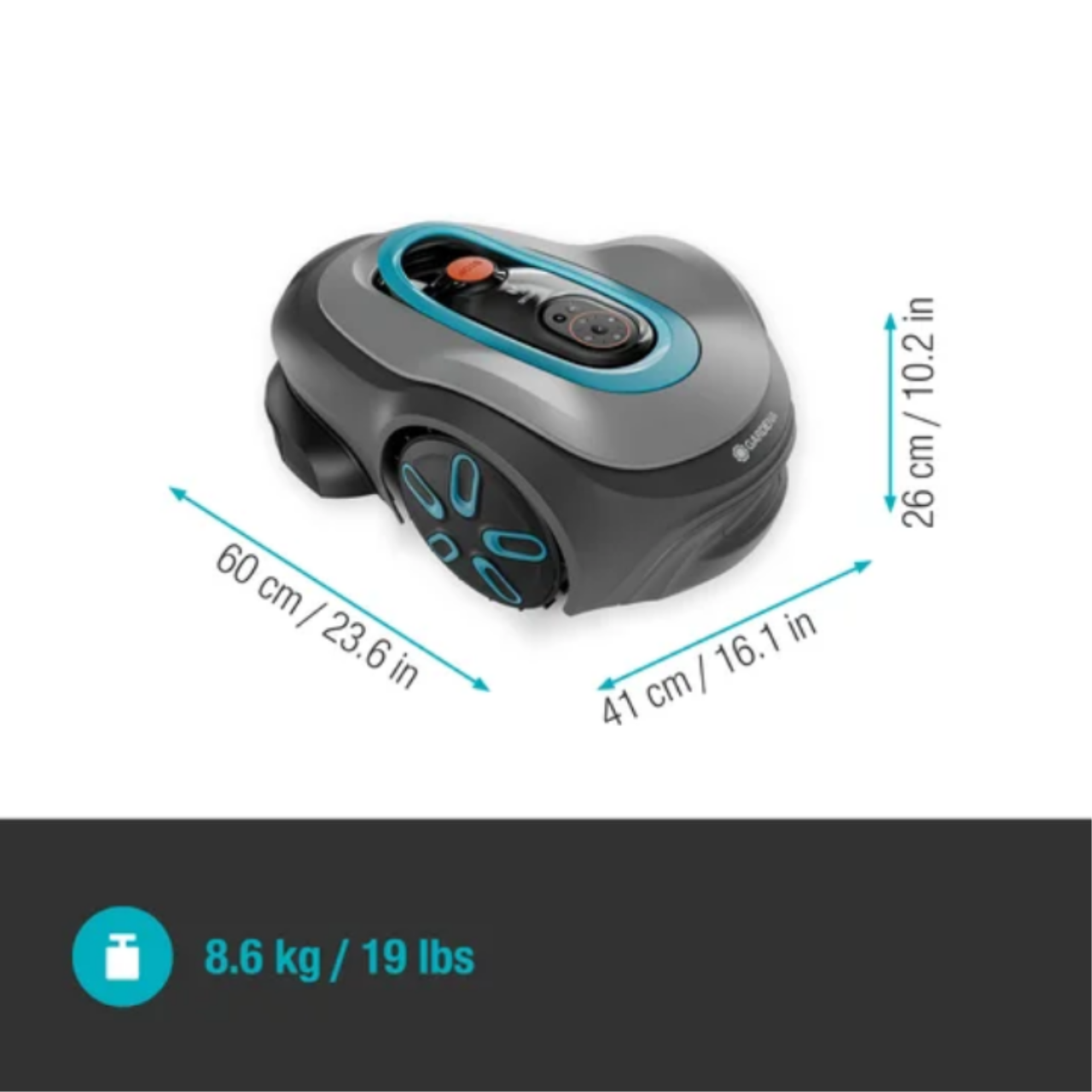 Mähroboter smart SILENO pro 600 m²
